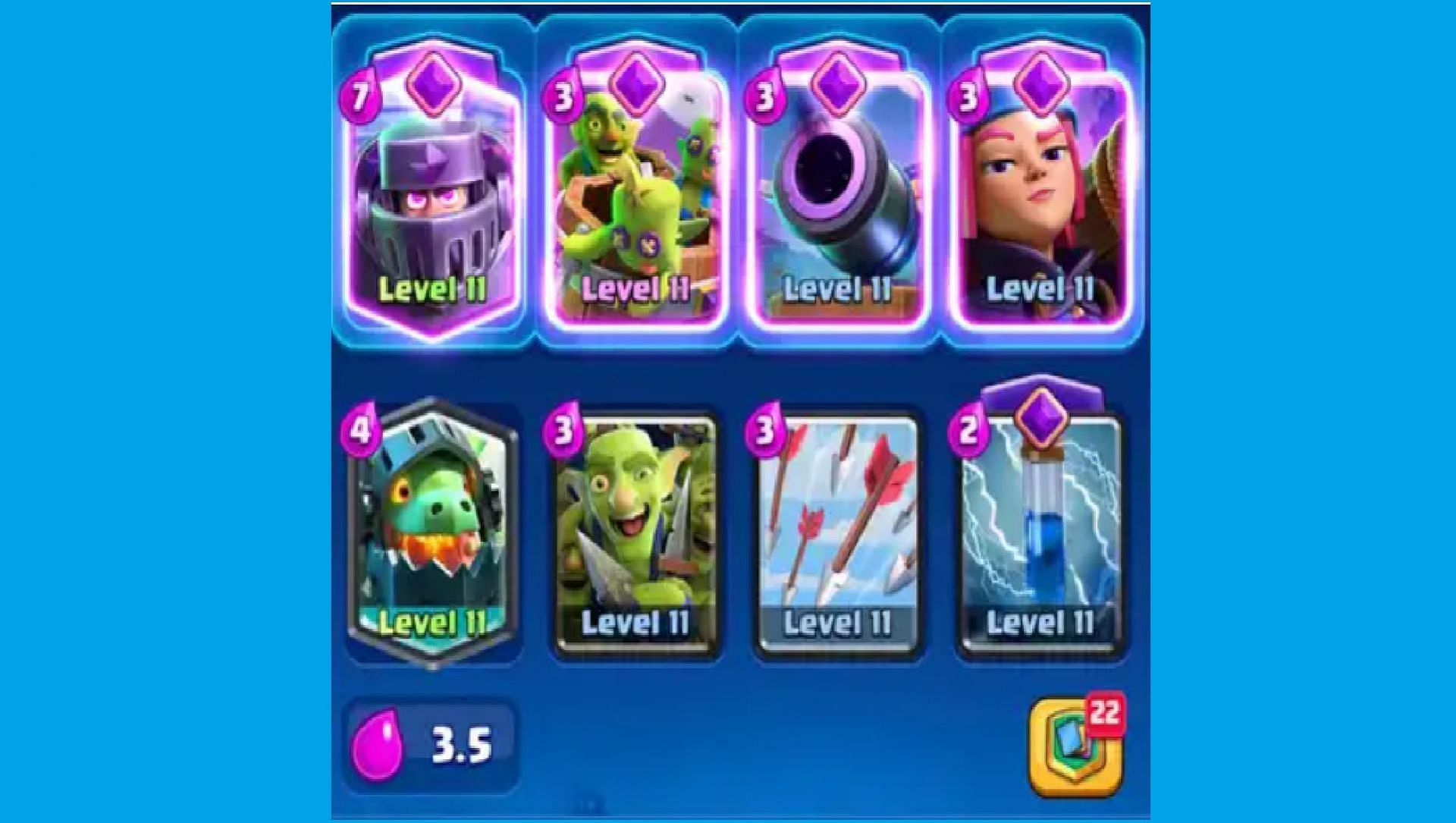 Counter-pushing is the best way to defend with this deck (Image via Supercell)